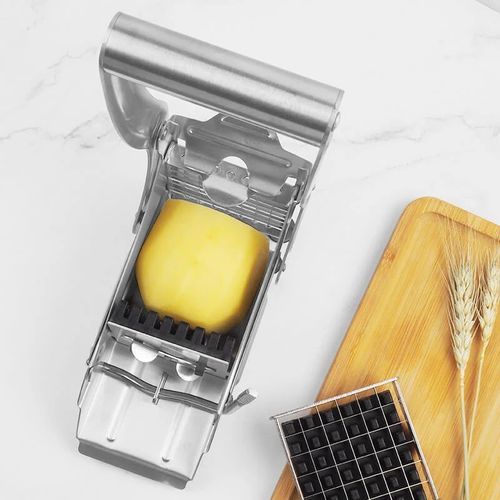 Stainless Steel Manual Potato Cutter French Fries Slicer Potato Chips Maker Meat Chopper Dicer Cutting Machine Tools