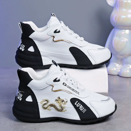 Designer Sneakers for men Summer Leather Waterproof Casual Sports Shoes men Lightweight Breathable Non-slip Platform Shoes