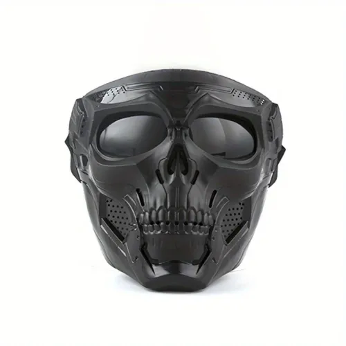 Motorcycle skull mask wind goggles outdoor sports riding glasses Halloween props windproof tactical mask
