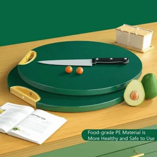 Antibacterial Plastic Cutting Board Non Slip BPA-Free Vegetable Cutting Board Anti-mildew Food Grade Meat Chopping Board Kitchen