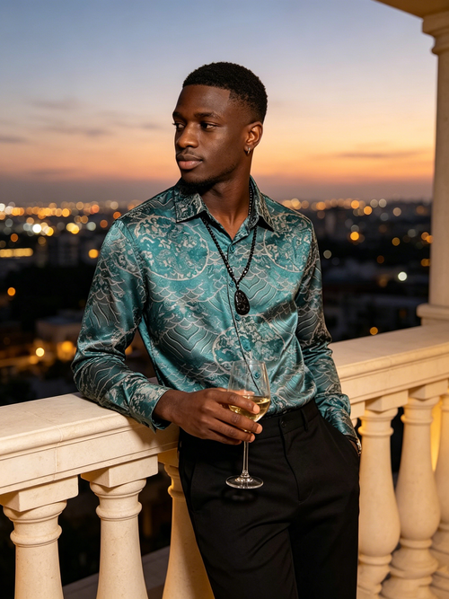 Advanced men's short sleeved shirt