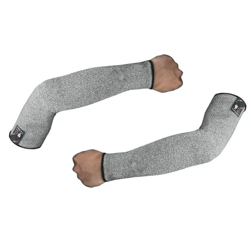 2pcs Level 5 HPPE Safety Working Arm Wrist Cover Outdoor Anti-cutting and Anti-piercing Wrist Cover Woodworking Arm Cover
