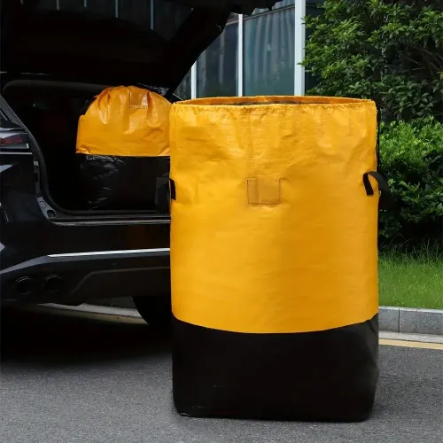 Large capacity moving luggage bag, storage bag, burlap bag, hand-held bag