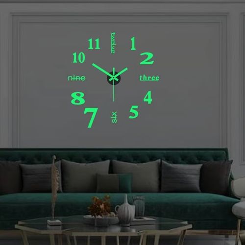 MODERN DIY PUNCH-FREE WALL CLOCK