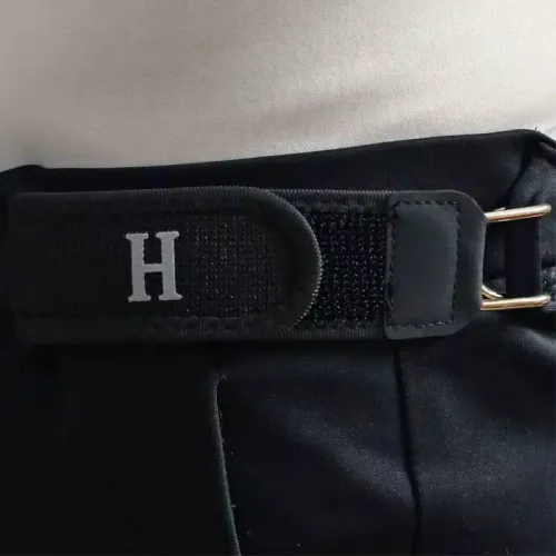 2Pcs Adjustable Buckless Belt Hook Elastic Velcro Waist Buckle Waist Belt For Men Gift Casual Belt With Buckle