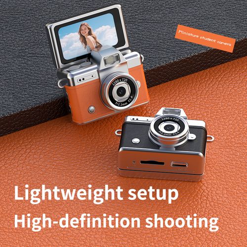 Pocket-Sized Cool! Mini DSLR Keychain - Press the Button to Hear the Snap!