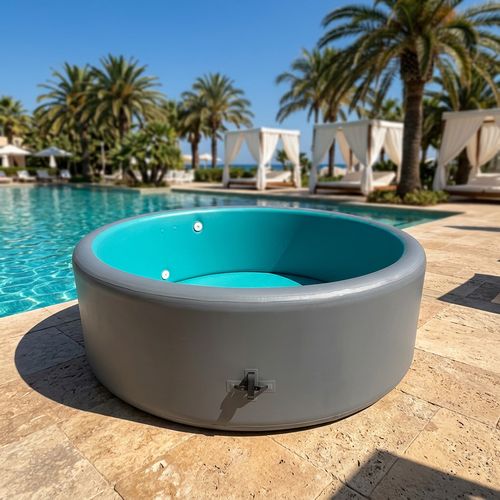 For 6 Person Inflatable Swimming Pool Big Size Inflatable Spa Drop Stitch High Quality Summer Outdoor Pool