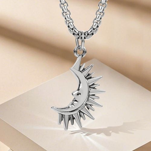 Asymmetrical Sun Moon Accessories Couple's High End Ornament