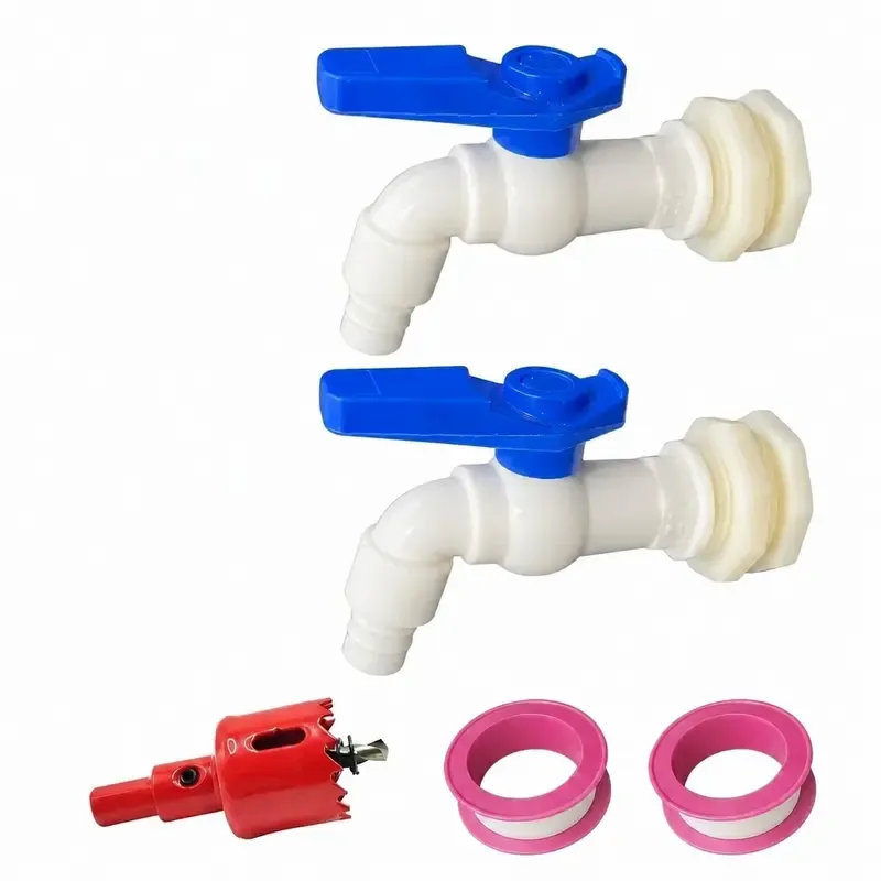Outdoor Water Tank Barrel Faucet & Spout – 1-2-Inch (DN15) Frost-Resistant Tap Accessory
