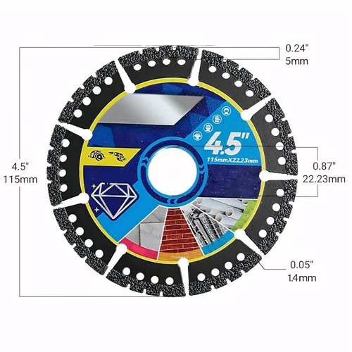 Multi-Purpose Cutting Disc for Metal