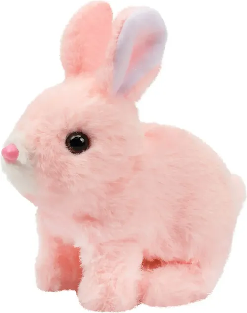 Electric Rabbit Doll Plush Simulation Cute Interactive Toy Walking Companion Birthday Gift Creative Interesting Toys