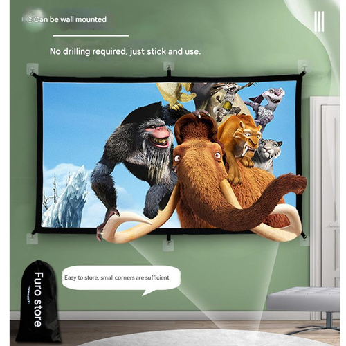 Curtain Wall Hanging Curtain Mobile Portable Bedroom Living Room Office Screen Projection Clot