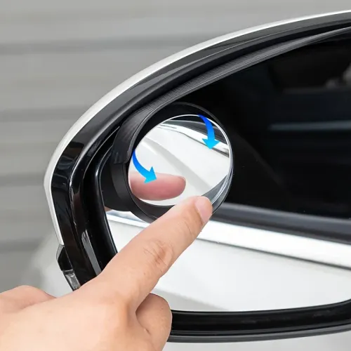 2-Pack Car Rain Guard with Rearview Mirror