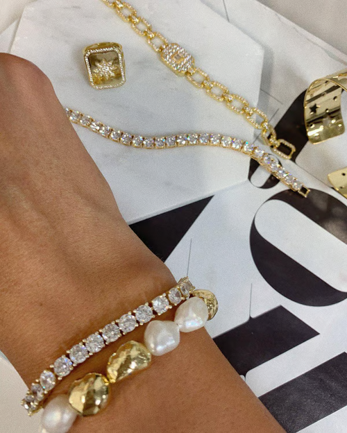 Sparkling Zircon Bracelet（Unisex）