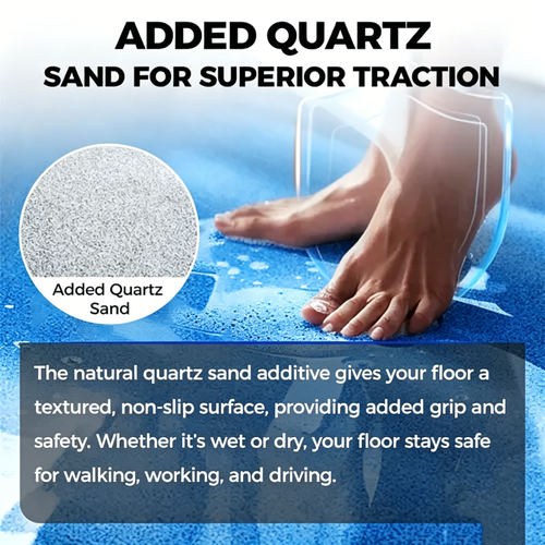 High-Gloss Marble Finish Epoxy Floor Coating 1kg per barrel