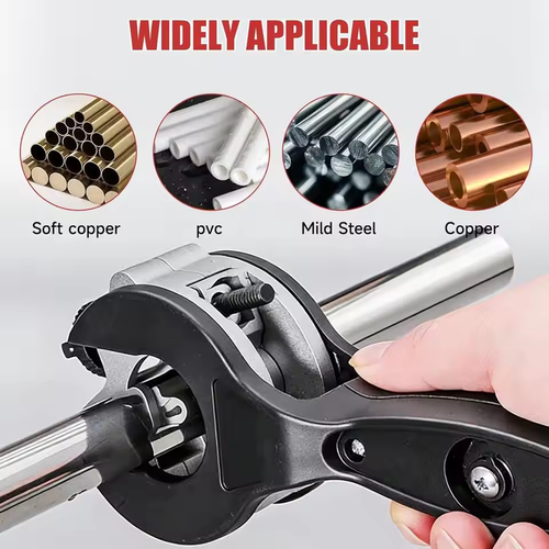 Ratchet Pipe Cutter 8-29mm for Stainless Steel Copper Aluminum Tubes Professional Hose Cutting Tool for Auto Repair and Plumbing
