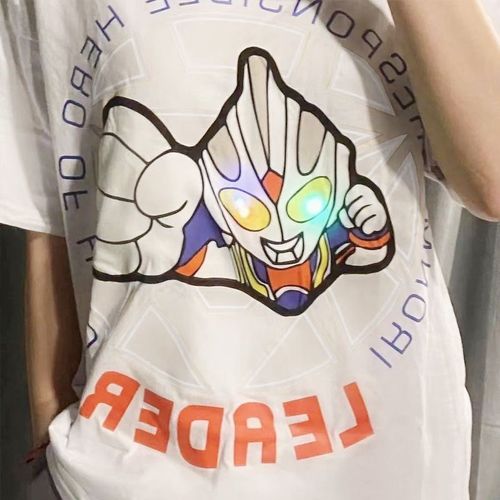 Ultraman Light-Up Pure Cotton T-Shirt