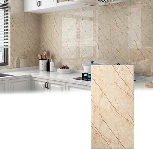 7 pcs 30cm*60cm Marble Grain Wall Sticker Imitation Marble Wall Panels Diy Self-adhesive Waterproof