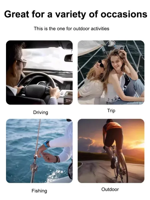 Full-Spectrum UV380 Protection — Anti-UV Eyewear for Driving and Fishing