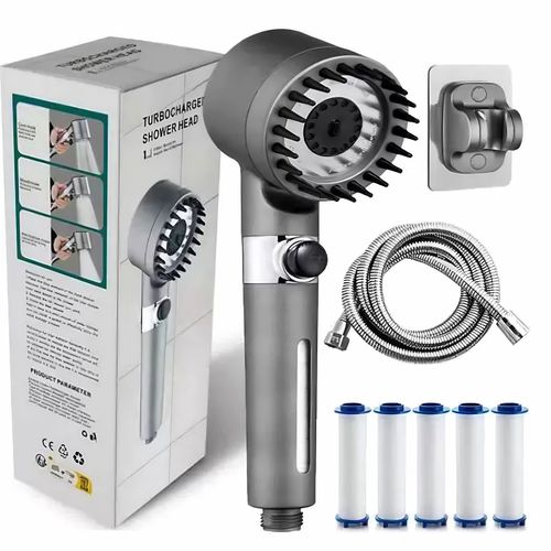 High-pressure embossed shower head