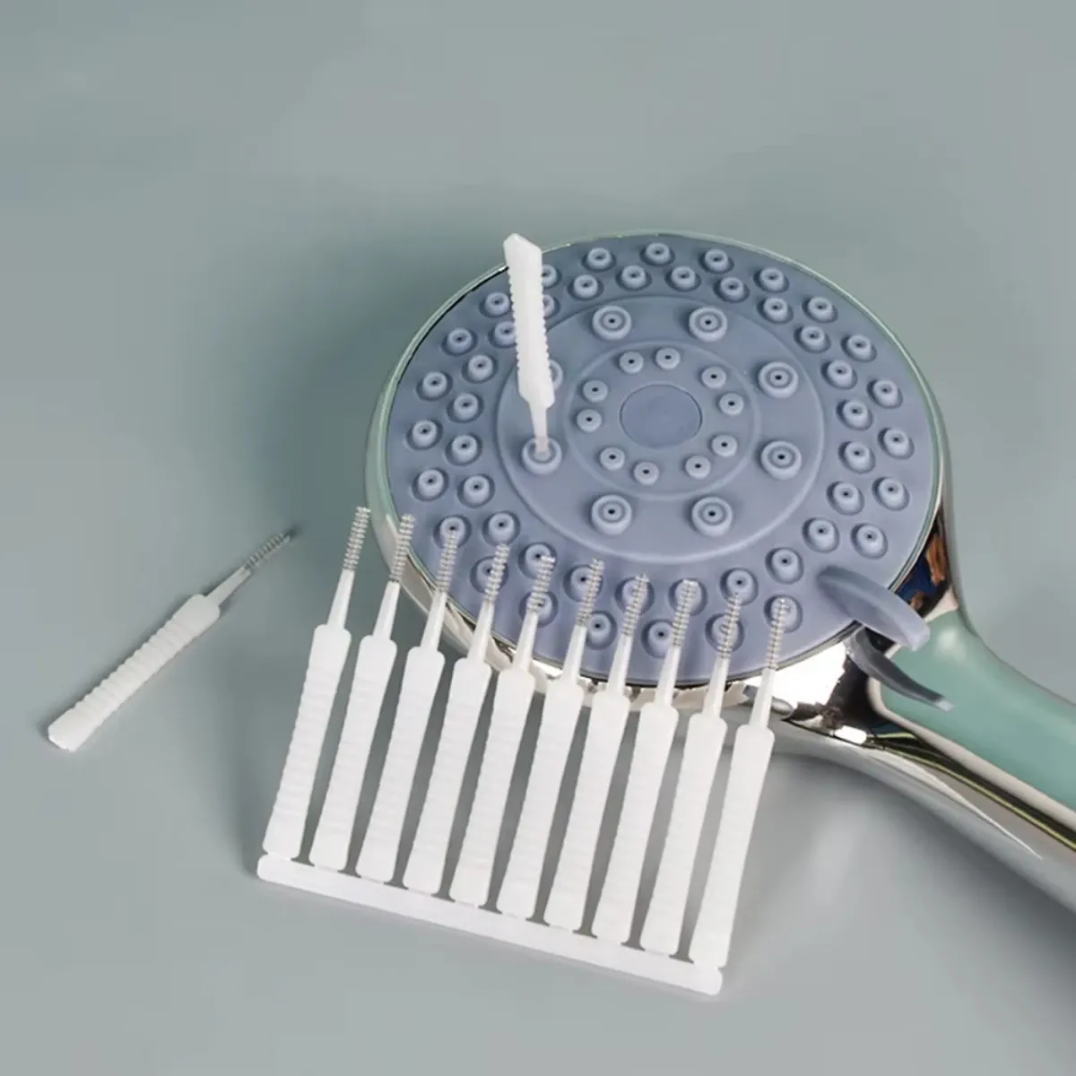 100Pcs Shower Head Cleaning Brush Micro Nylon Brush Pore Gap Hole Anti-clogging For Kitchen Toilet Phone Hole DIY Cleaning XXL