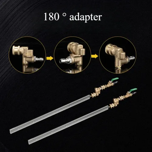 304 Stainless Steel Car Water Tank Radiator Condenser High Pressure Cleaning Rod No Disassembly Required Auto Maintenance Tool