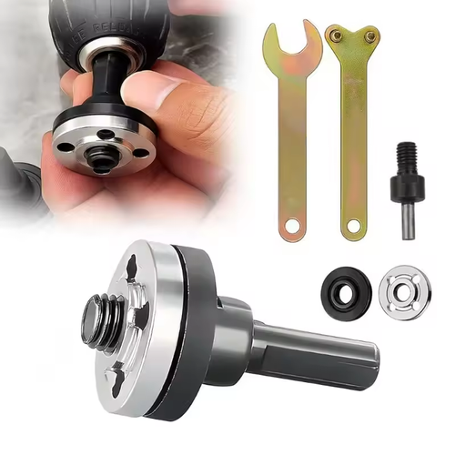 10mm Electric Drill Conversion Angle Grinder Connecting Rod for Cutting Disc Polishing Wheel Installation Adapter Accessories