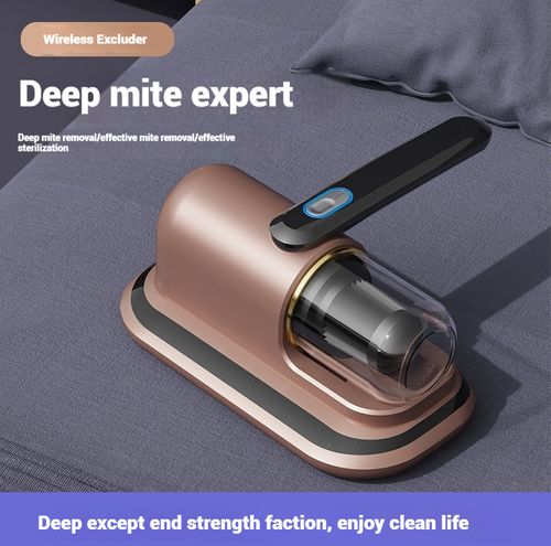 Powerful suction dust mite remover cordless handheld vacuum cleaner suitable for pillows, mattresses, sofas and fabric surfaces