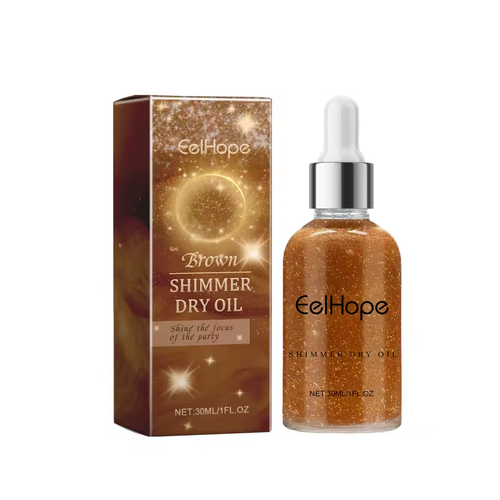 Eelhope High Gloss Glitter Spray Highlighter Powder Quick Dry For Skin Hair Face Halloween Carnival Birthday Party Sparkle