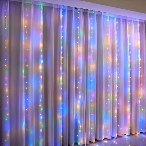 New String Lights Curtain Light  Led Christmas Lights Fairy Lights Garden Lights Garland Curtain Wedding Decorationgift