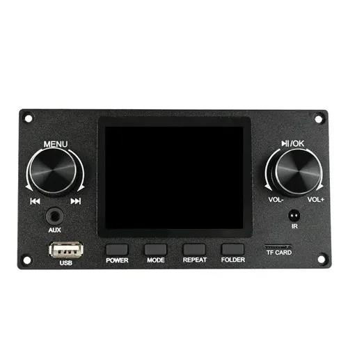 2.8-inch TFT color LCD lossless MP3 decoding board Bluetooth compatible stereo decoding USB car amplifier