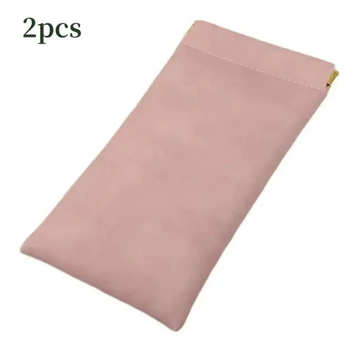 2pcs Automatic Closed Sunglasses Case PU Leather Glasses Storage Bag Waterproof Glasses Protective Cover Eyewear Storage Bag