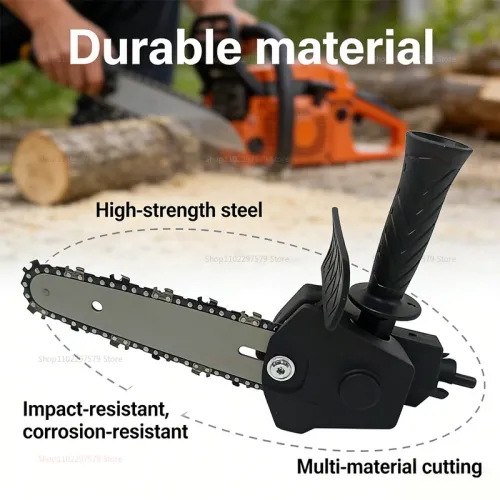 Portable Set Electric Drill Adapter Woodworking Tool Cutting Tool Conversion Head Modified Tool Portable Chainsaw Wood Cutting