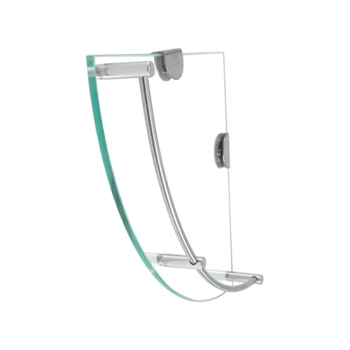 Glass Shelf Bore Bathroom Organizer Triangle Corner Shower Bathroom Organizers Accessories Hardwares Wall Hardware Fixture Home