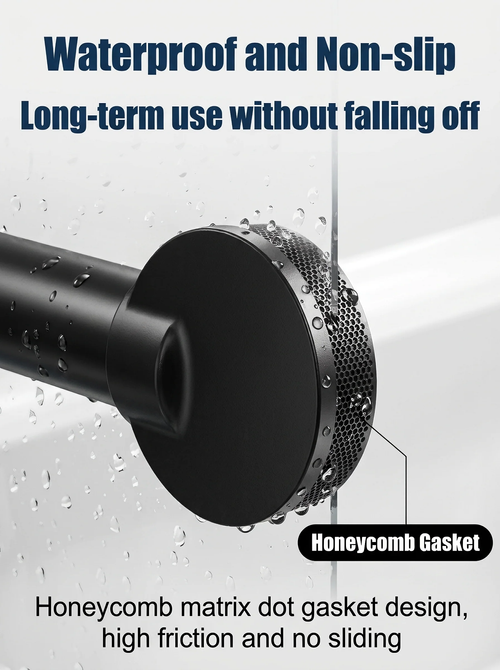 Adjustable Clothes DryingRod——Free Tension Pole Waterproof Flexible Clothes Rail Alloy Closet