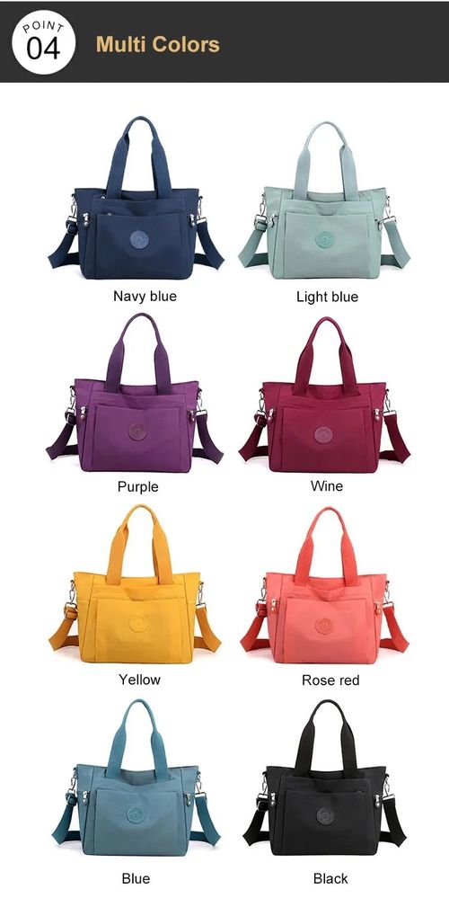 🔥Female multi-color large-capacity tote bag