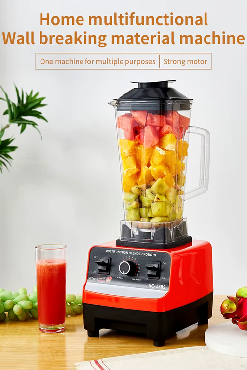 2000W Heavy Duty Commercial Blender Fruit Mixer Juicer Food Processor Ice Smoothies Blender High Power Juice maker Crusher 220V