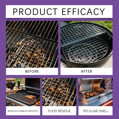 Barbecue Grill And Pan Cleaner Powerful Cleaning Solution For Removing Stubborn Grease And Burnt-On Residue From Grills And Pans