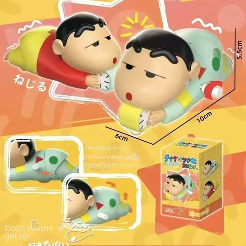 2-Piece Crayon Shin-chan Anime Action Figure Set