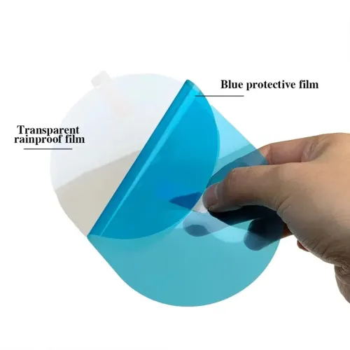 2 car rearview mirror films + 2 side window protective films, waterproof, fog and rainproof