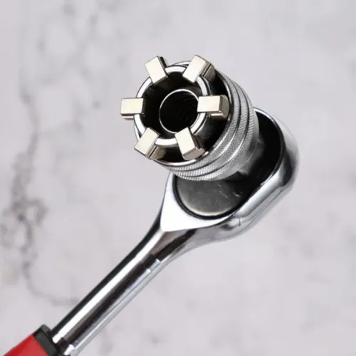 3 or 8 Inch 10-19mm Adjustable Hex Universal Socket Torque Ratchet Wrench Head for Mechanic Tools Socket Set Wrench Socket Adapter