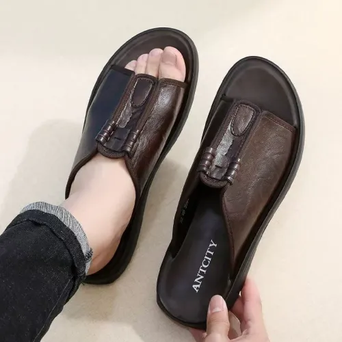 Thick soled high-end slippers trendy brand