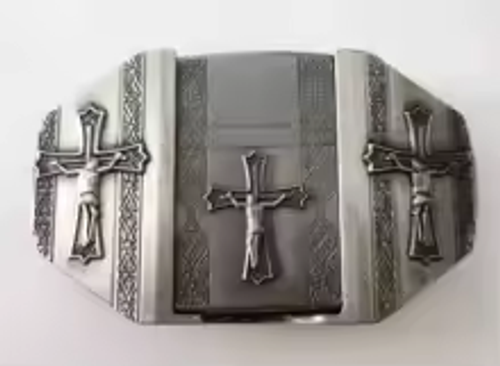 Trendy Lighter Metal Belt Buckle Lighter Personalized Lighters Smoking Men'S Gadgets Cigarette Accessories Men'S Gifts
