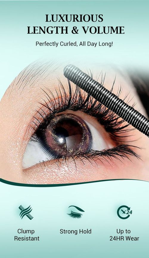 ✨LAST DAY BUY 1 GET 1 FREE!!✨Ultimate Waterproof & Sweatproof Lengthening & Curling Mascara👁️