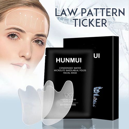 Microcrystalline Wrinkles Removal Stickers Patch Facial Lifting Tools for Nasolabial Folds Forehead V Line Mask Collagen Gel