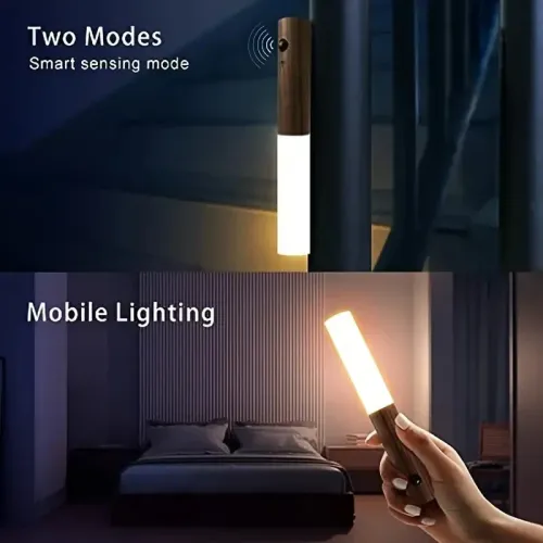 Intelligent Human Body Induction Night Light, LED Rechargeable