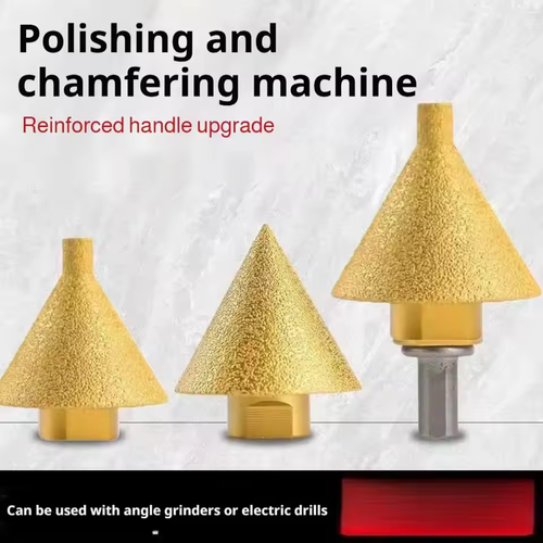 Diamond Cone Chamfering Bit Tile Bevel Grinding Tool For Marble Ceramic Porcelain Granite Hole Trimming Polishing Chamfer Drill