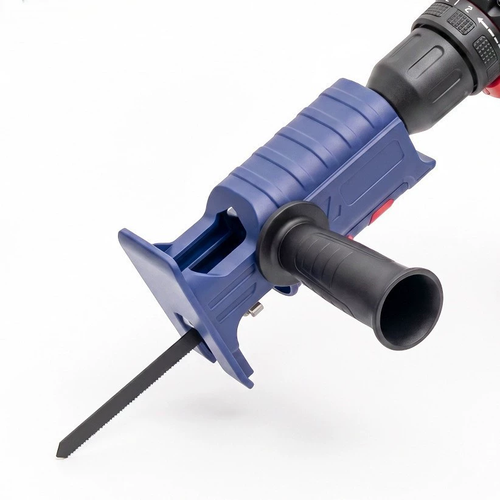 Portable Reciprocating Saw Adapter Electric Drill Modified Electric JigSaw Power Tool Wood Cutter Machine Attachment with Blades