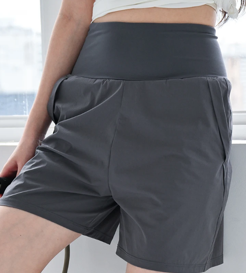 Summer New American Style Sports Shorts, High Waist Slim Fit Hot Pants for Hot Girls, Casual Korean Style Pants