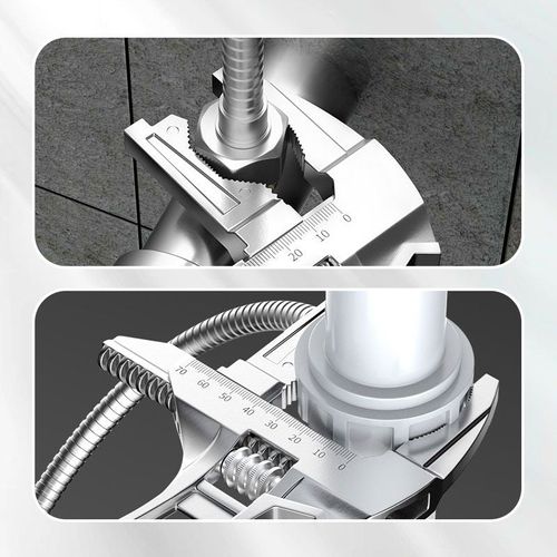Reversible Sink Wrench With 6-70mm Jaw Opening